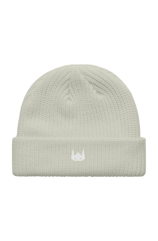 WOLFPACK UNLTD PREMIUM FISHERMAN BEANIE | ECRU BEIGE