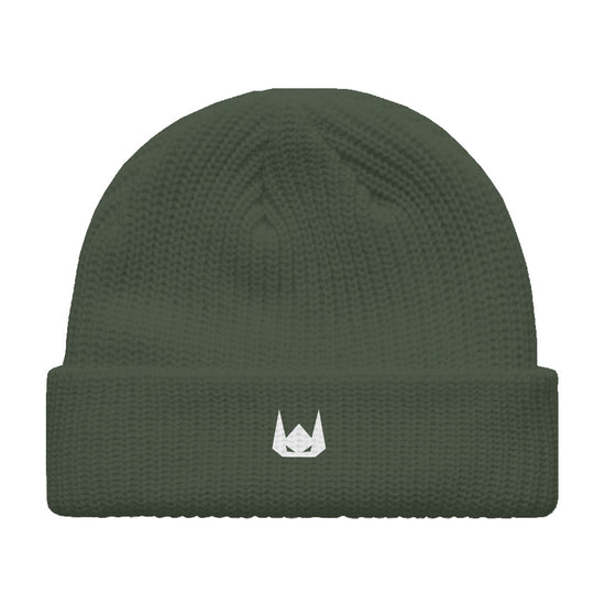 WOLFPACK UNLTD PREMIUM FISHERMAN BEANIE | ARMY GREEN