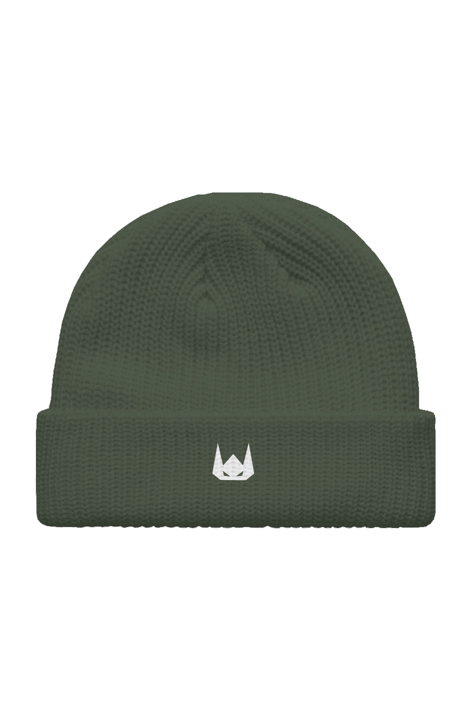 WOLFPACK UNLTD PREMIUM FISHERMAN BEANIE | ARMY GREEN