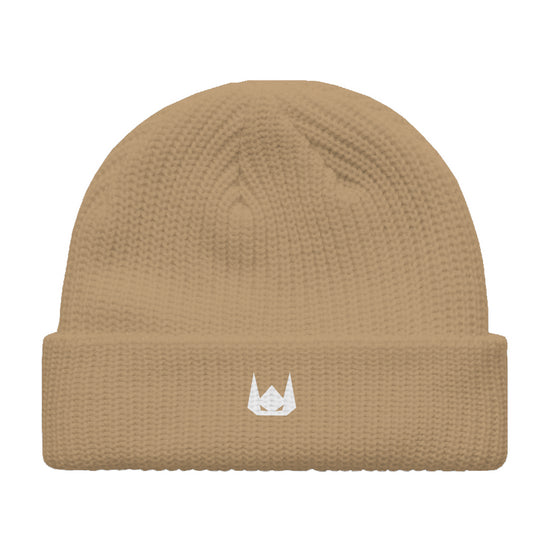 WOLFPACK UNLTD PREMIUM FISHERMAN BEANIE | TAN