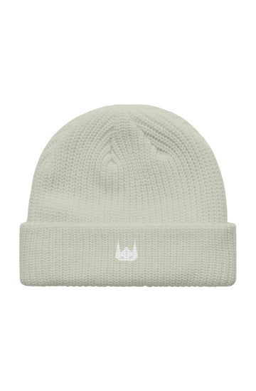 WOLFPACK UNLTD PREMIUM FISHERMAN BEANIE | ECRU BEIGE