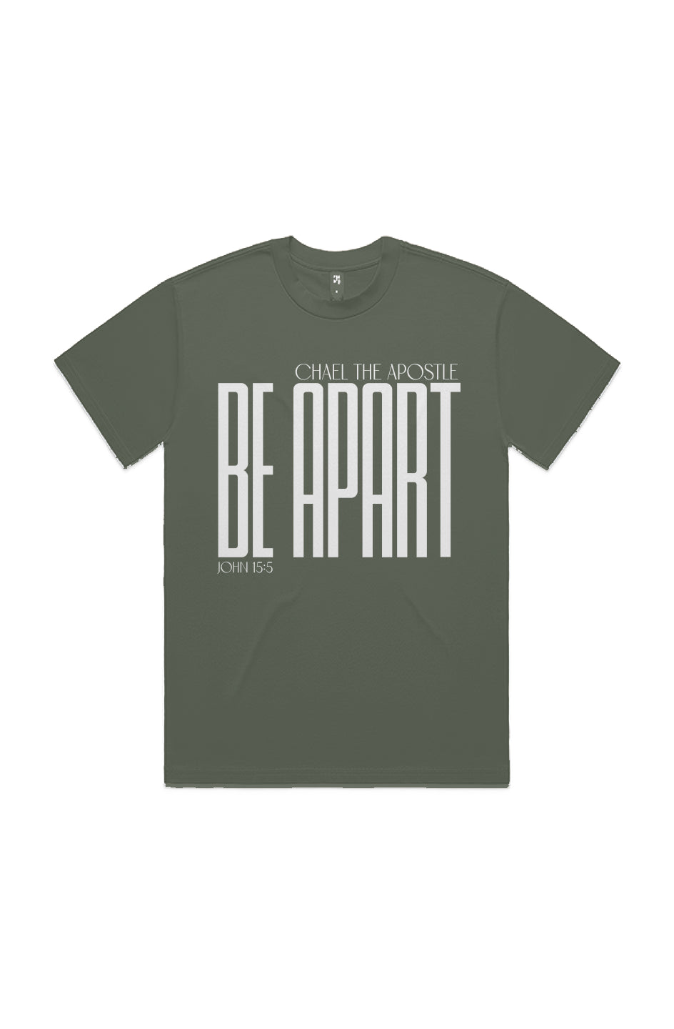 BE APART John 15:5 Series Heavy Weight Tee