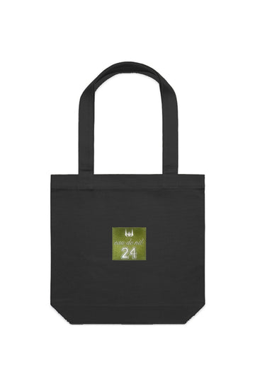 WOLFPACK UNLTD "THE MESSENGER" TOTE BAG | BLACK