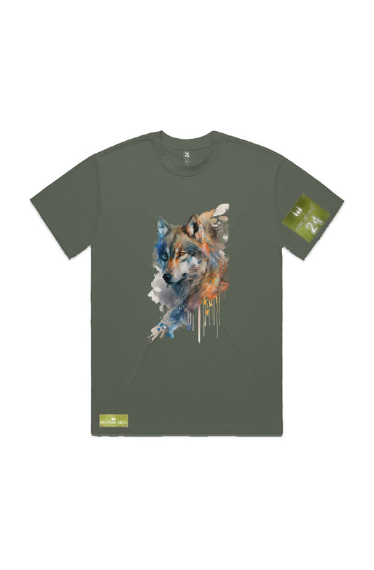 WOLFPACK UNLTD S/S GRAPHIC TEE | BLUE PALE MOON | CYPRESS