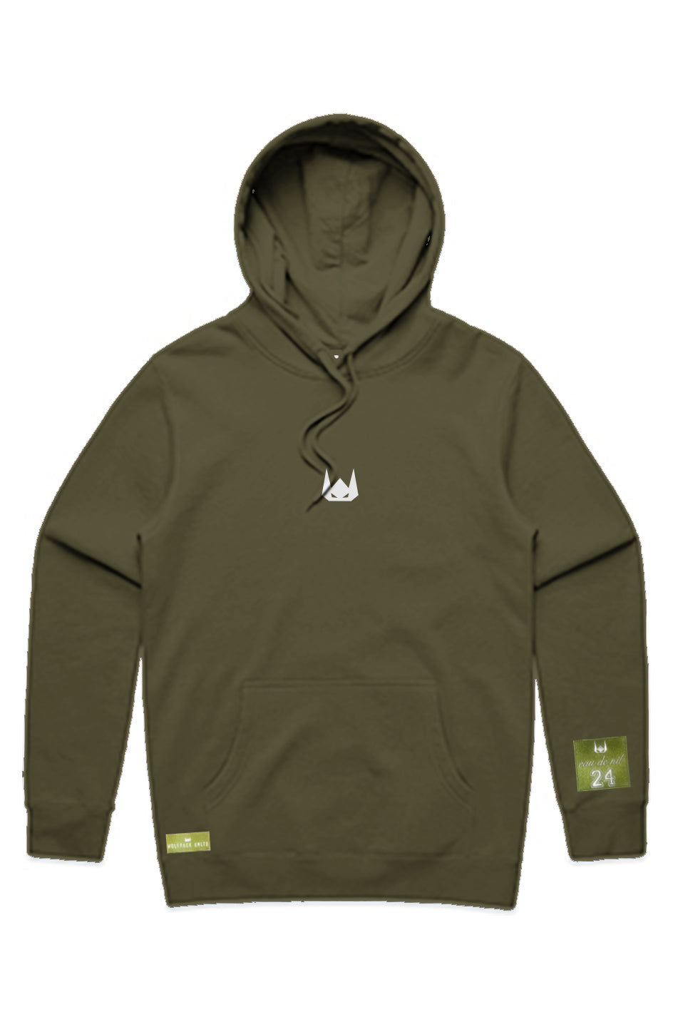 WOLFPACK UNLTD "STENCIL" PREMIUM HEAVYWEIGHT HOODIE