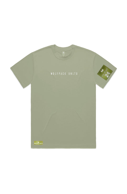 WOLFPACK UNLTD "BOLD STATEMENT" HEAVYWEIGHT OVERSIZED S/S TEXT LOGO | PITASCHIO