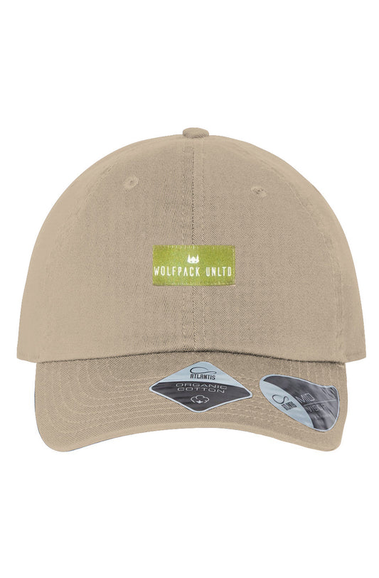 WOLFPACK UNLTD DAD CAP w/ FLIP BRASS BUCKLE