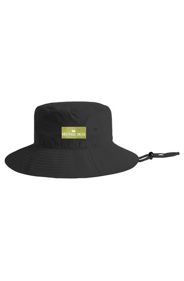 WOLFPACK UNLTD MEN NYLON BUCKET HAT | BLACK