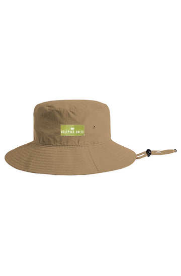 WOLFPACK UNLTD MEN NYLON BUCKET HAT | KHAKI BROWN