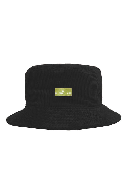 WOLFPACK UNLTD PREMIUM CORD BUCKET HAT | BLACK
