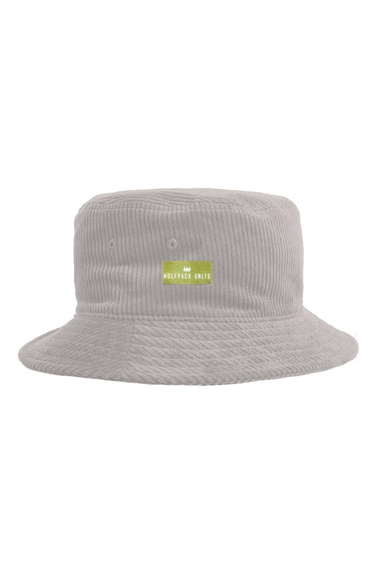 WOLFPACK UNLTD PREMIUM CORD BUCKET HAT | BONE BEIGE