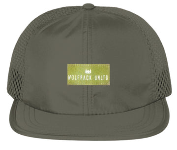 WOLFPACK UNLTD ROGUE WIDE SET MESH CAP | OLIVE GREEN