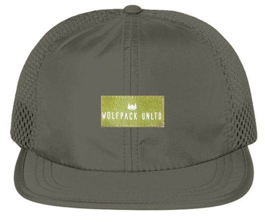 WOLFPACK UNLTD ROGUE WIDE SET MESH CAP | OLIVE GREEN
