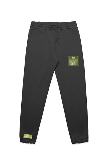 WOLFPACK UNLTD PREMIUM STENCIL TRACK PANTS | BLACK