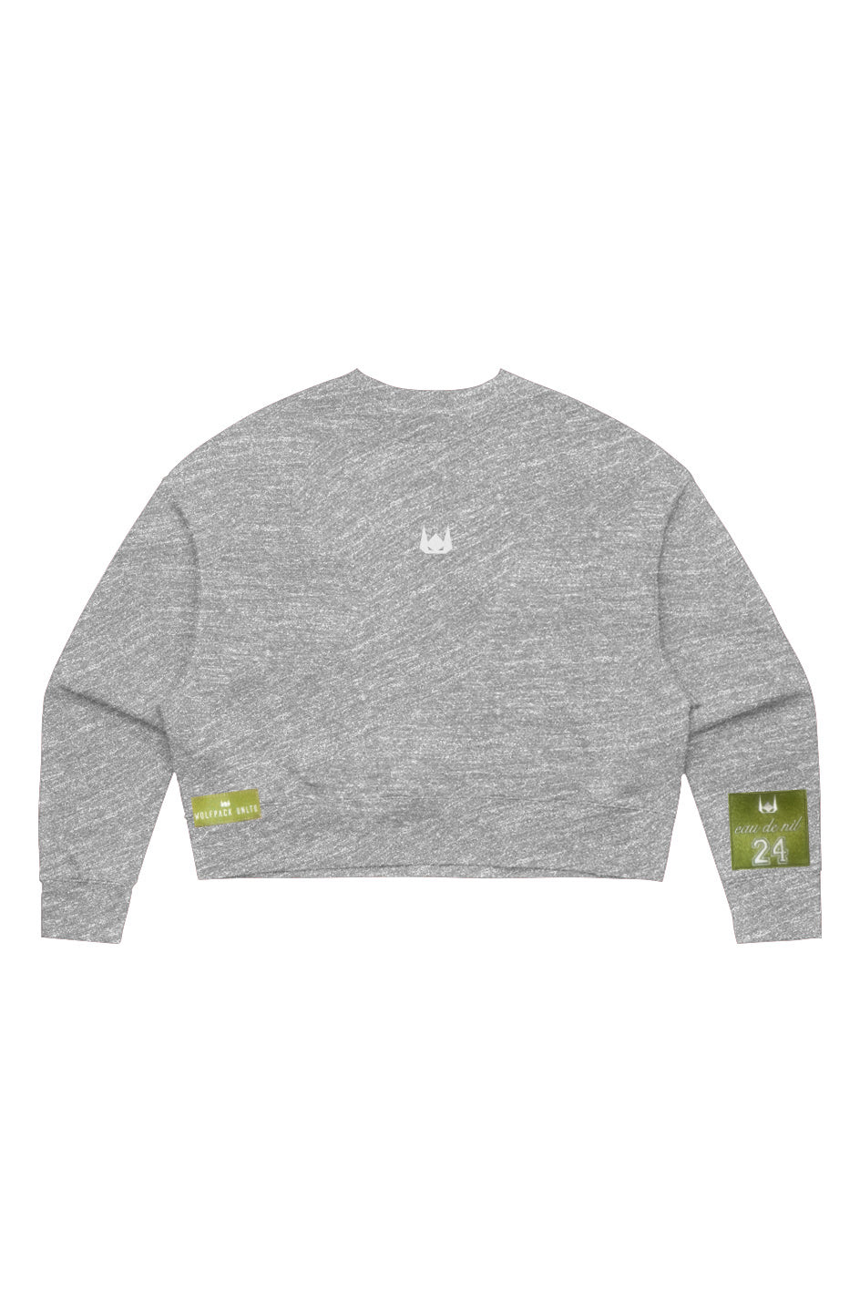 WOLFPACK UNLTD WOMEN'S "THE BIG COZY"  EMBROIDERED OVERSIZED CREWNECK