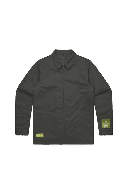 WOLFPACK UNLTD "THE SHIELD" COTTON JACKET | CYPRESS